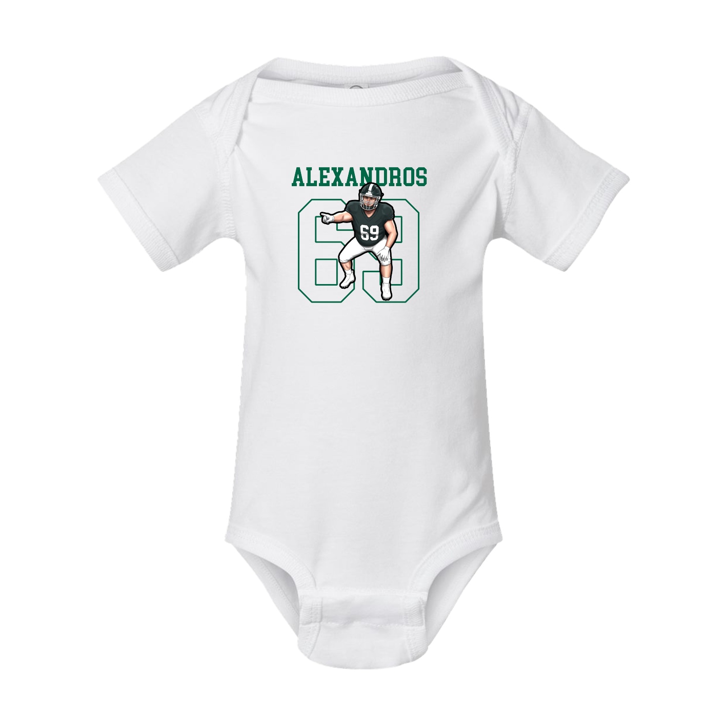 Baby Onesie — Shirsey in White