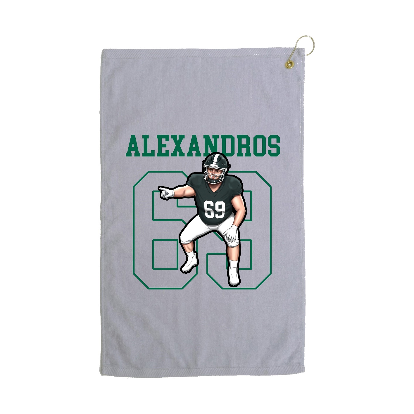 Golf Towel — Shirsey in Grey