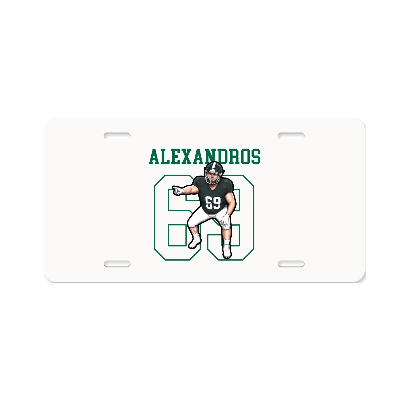 License Plate — Shirsey in Classic