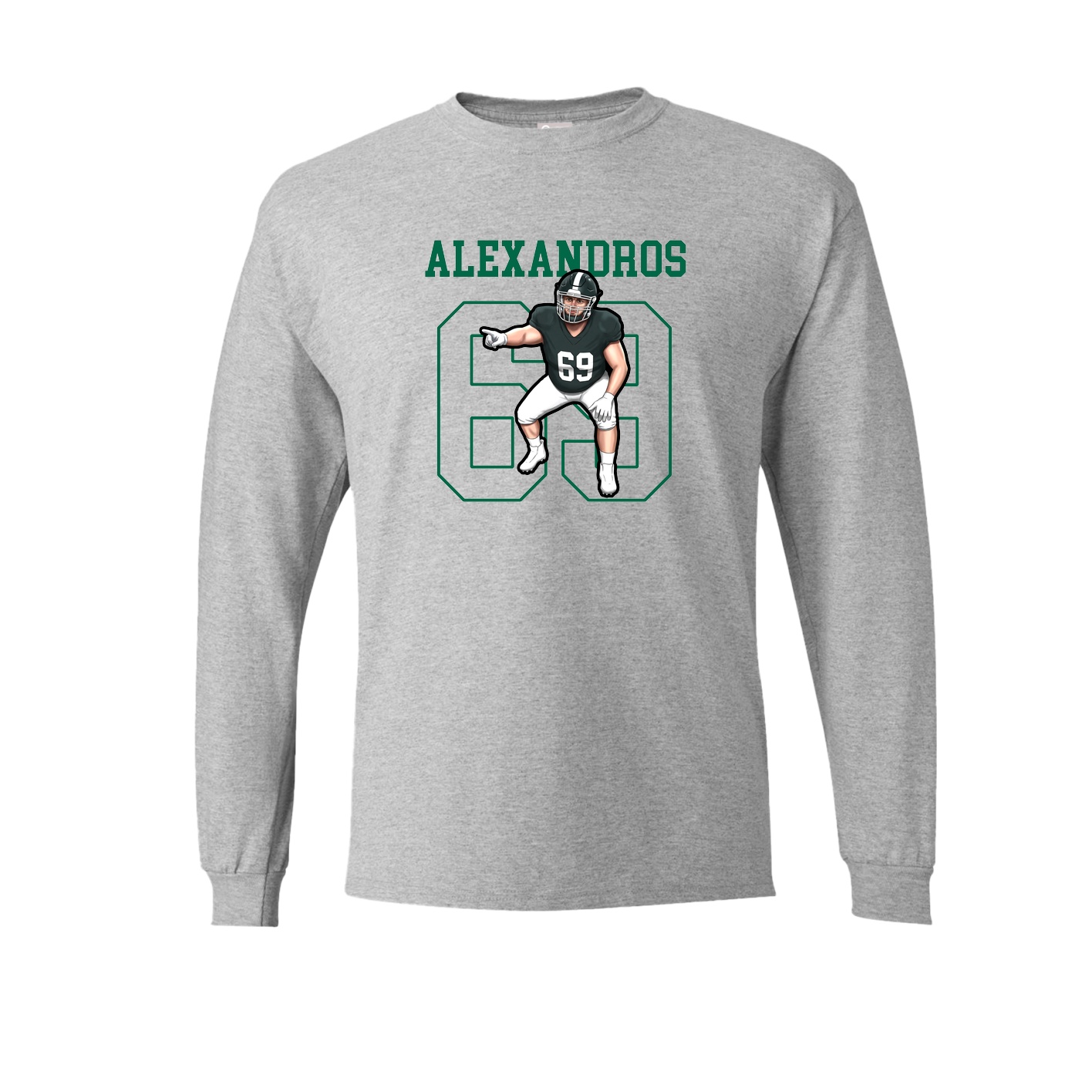 Long Sleeve Tee — Shirsey in Grey