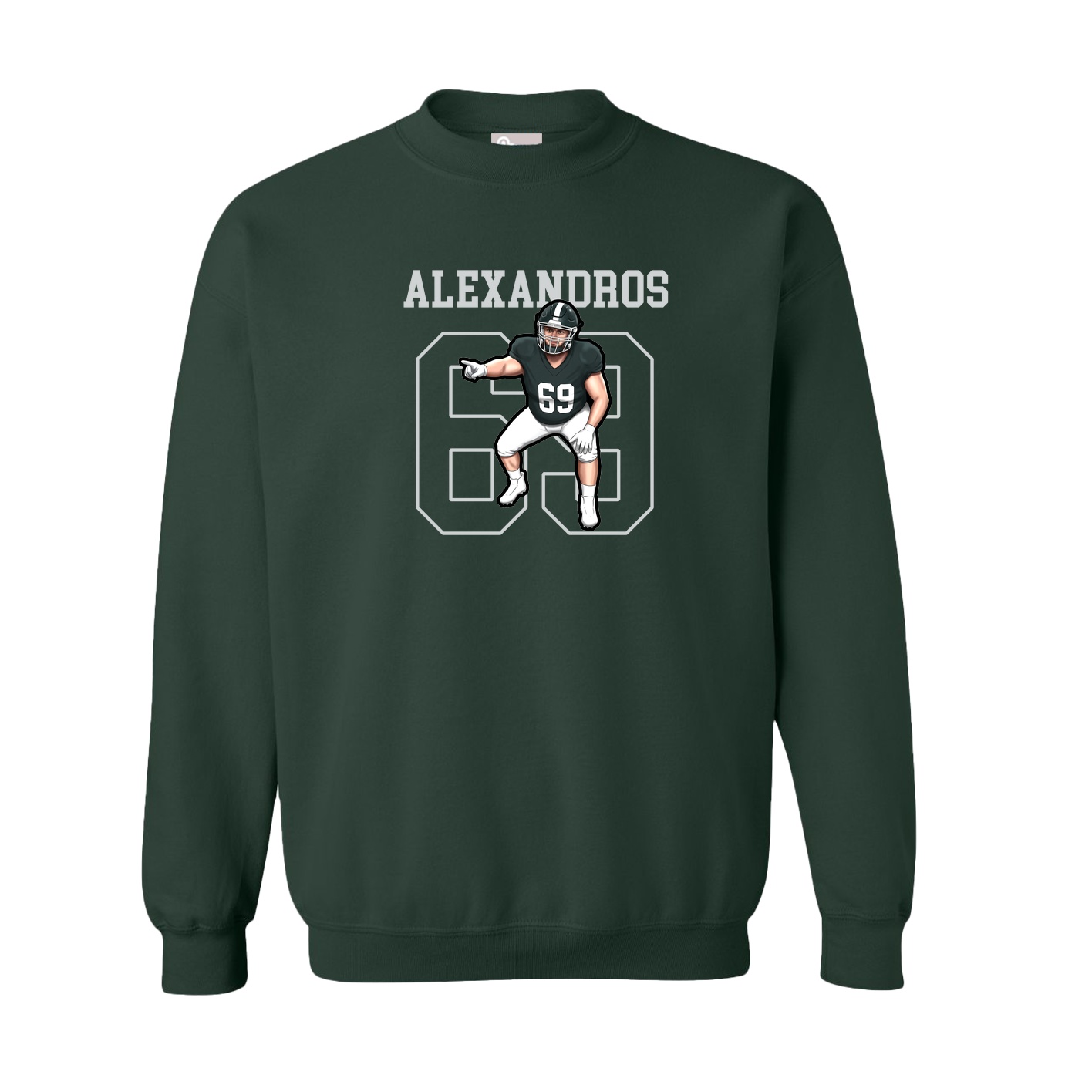 Fleece Crew — Shirsey in Green