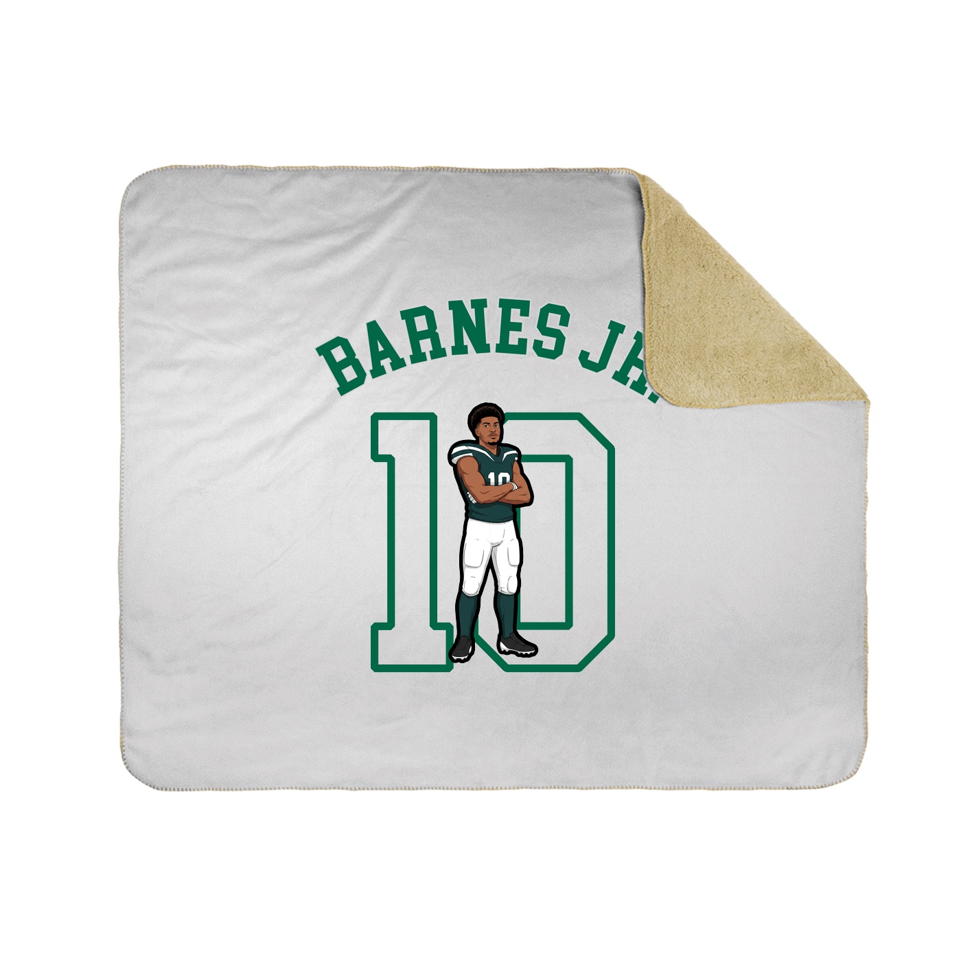 Throw Blanket — Shirsey Arch in White