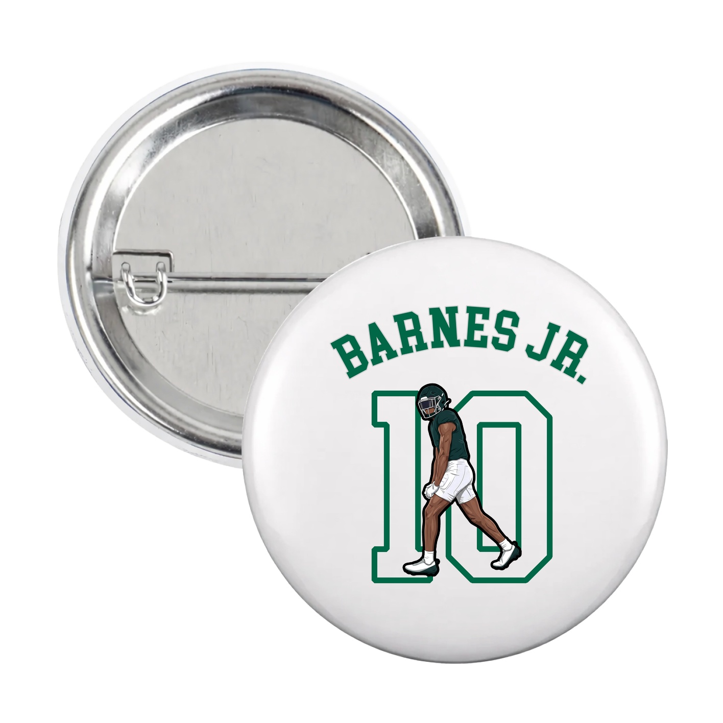 Game Day Button — Shirsey Arch in White