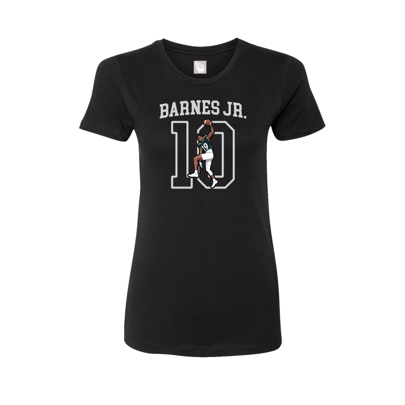 Fitted Women's Tee — Shirsey in Black