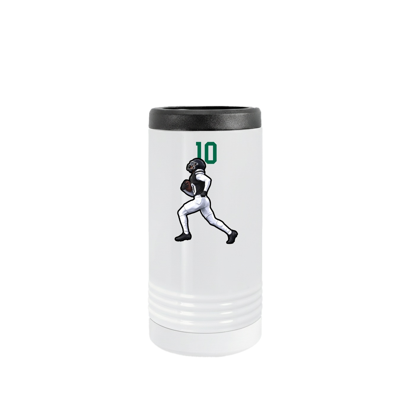 Slim Beverage Holder — Number Top in White