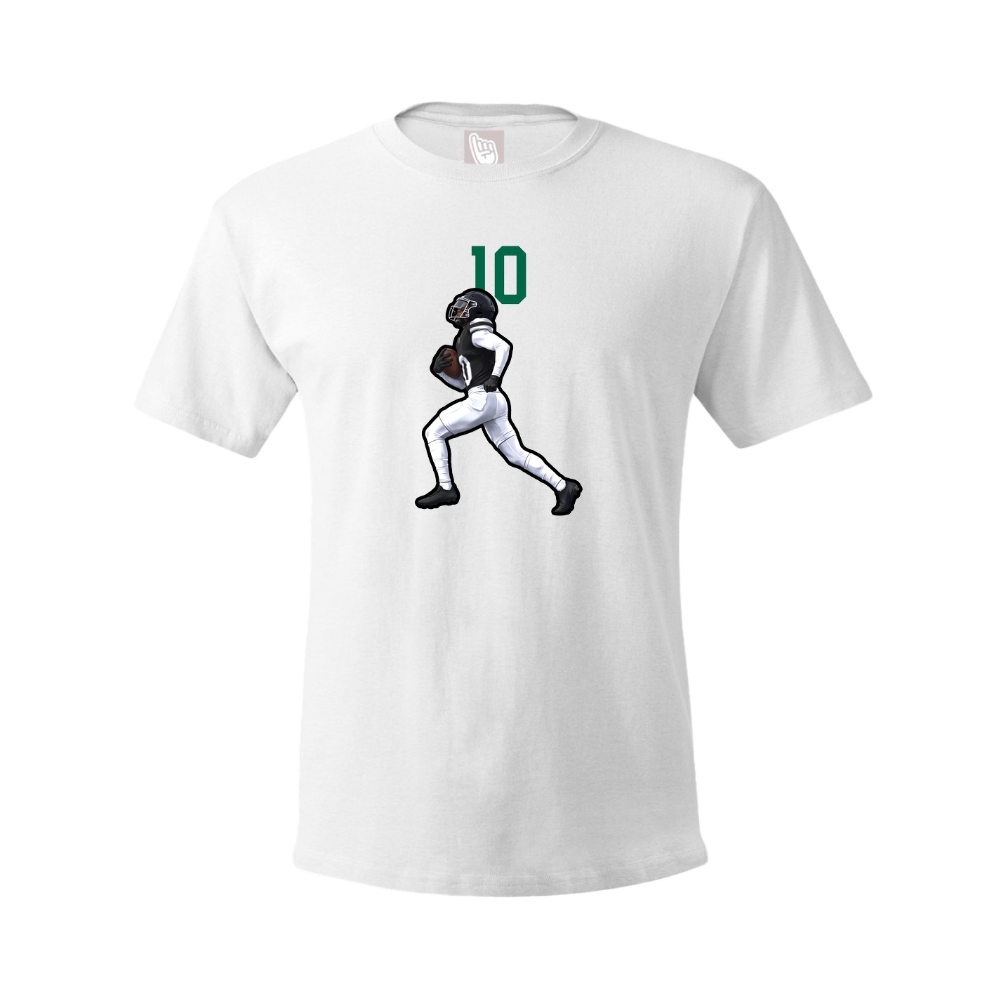 Tee — Number Top in White