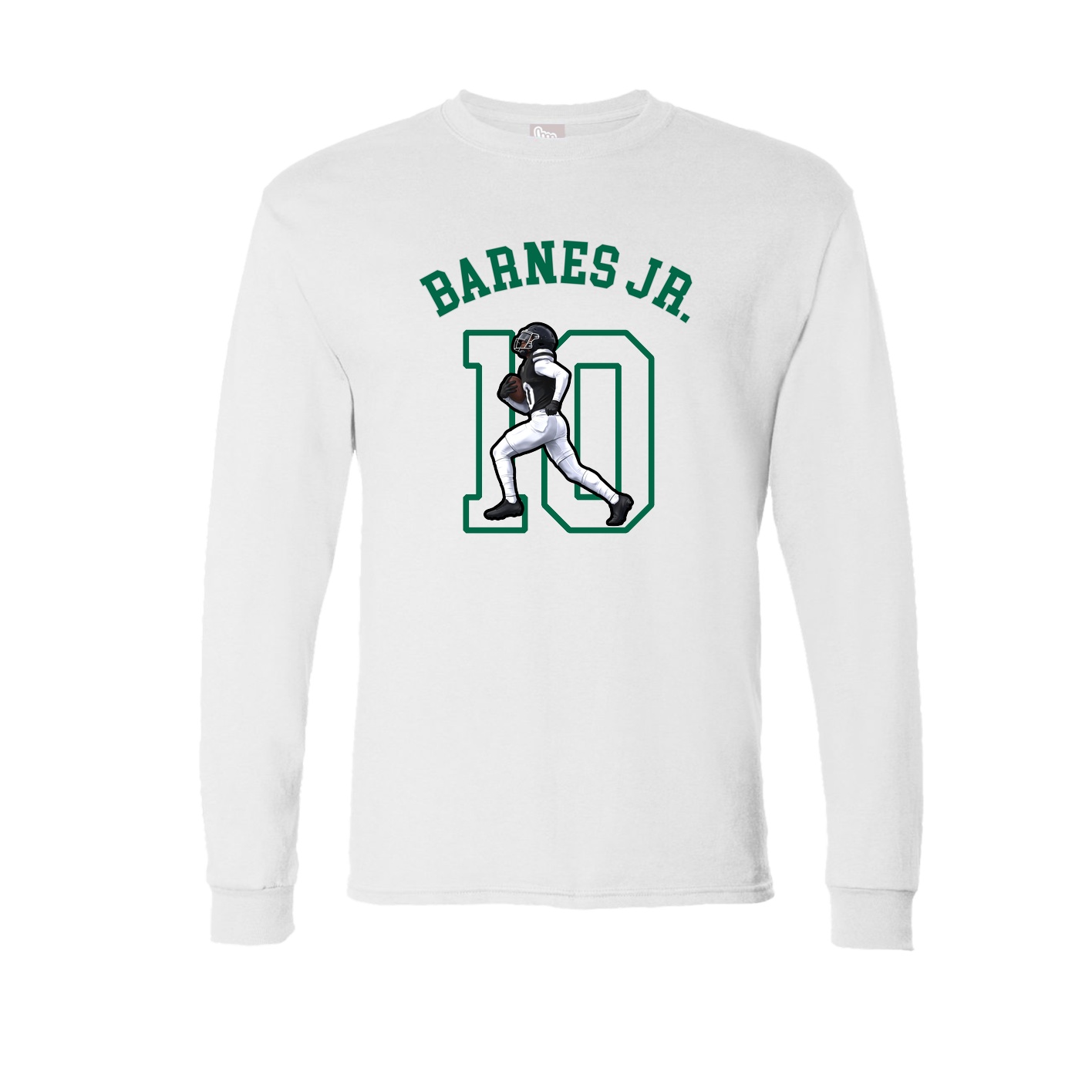 Long Sleeve Tee — Shirsey Arch in White