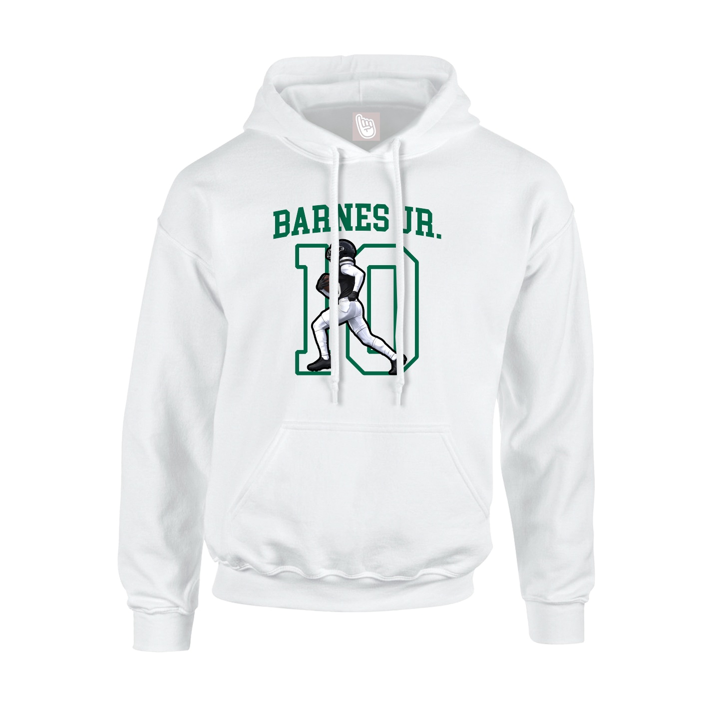 Hoodie — Shirsey in White