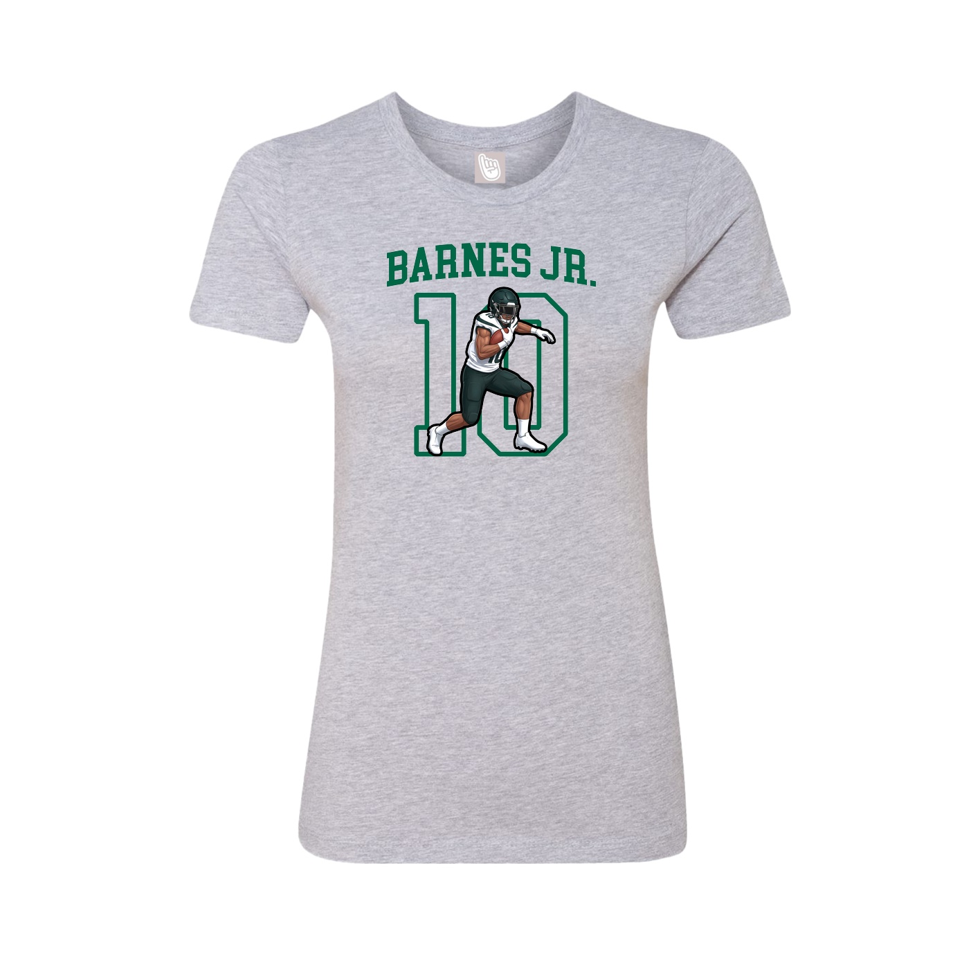 Fitted Women's Tee — Shirsey in Grey