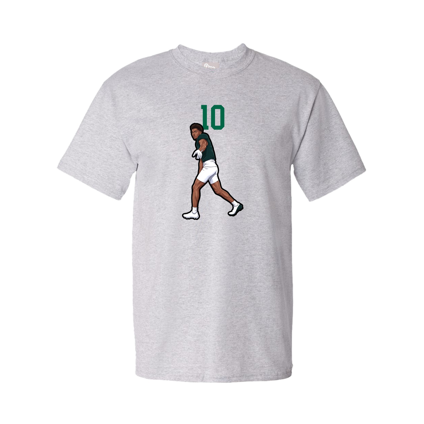 Tee — Number Top in Grey