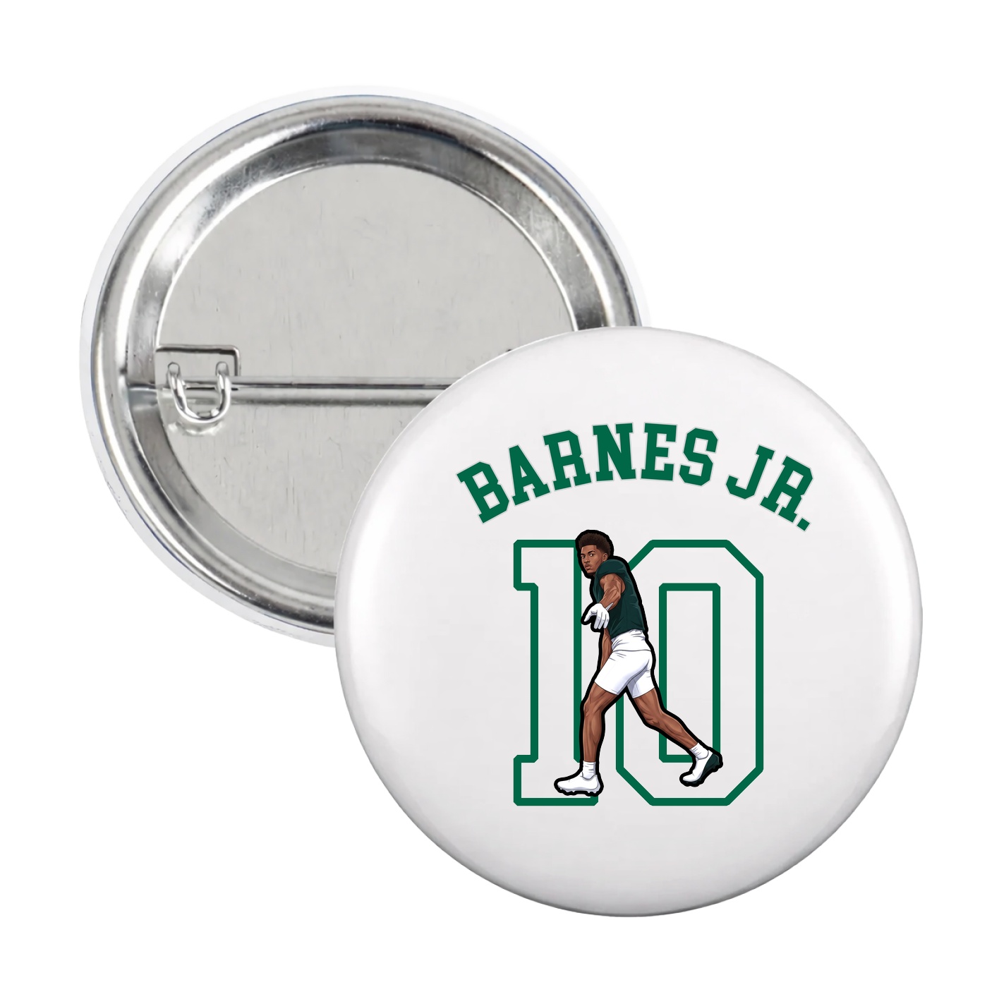 Game Day Button — Shirsey Arch in White