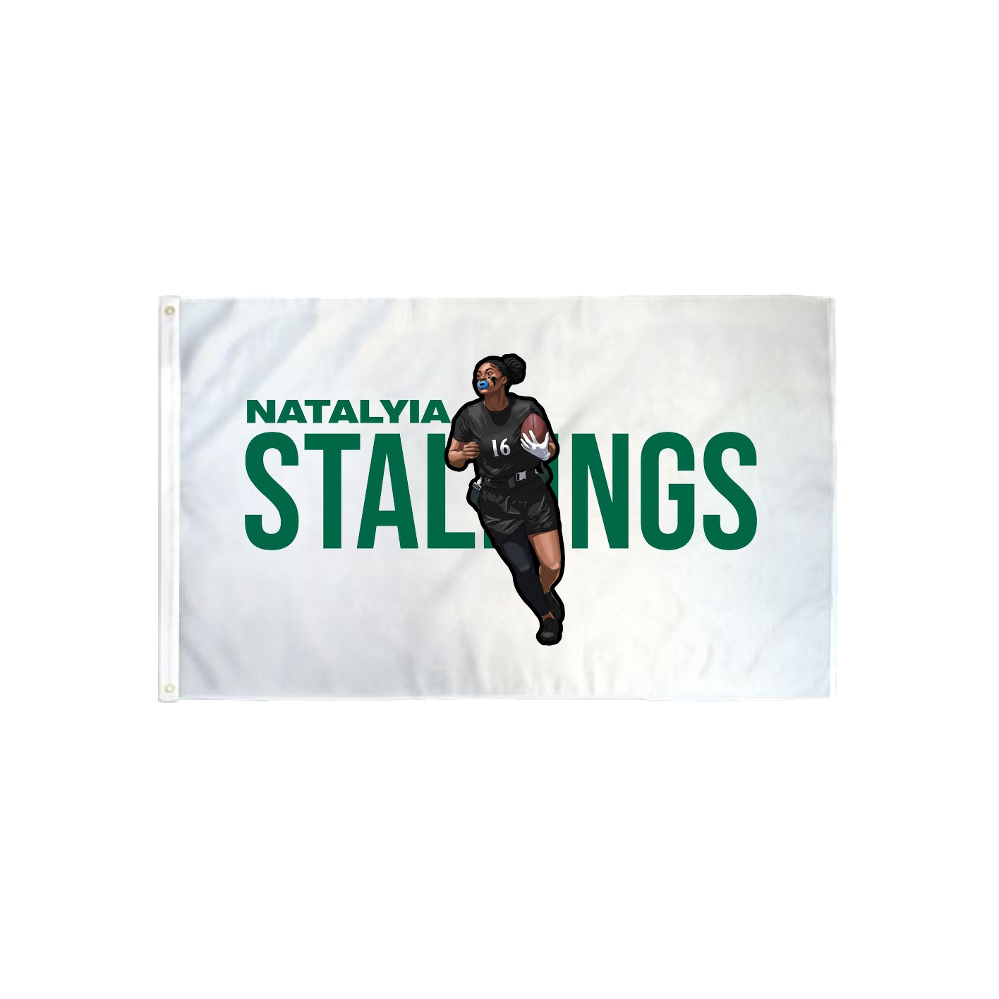 3x5 Flag — Player Name in Classic