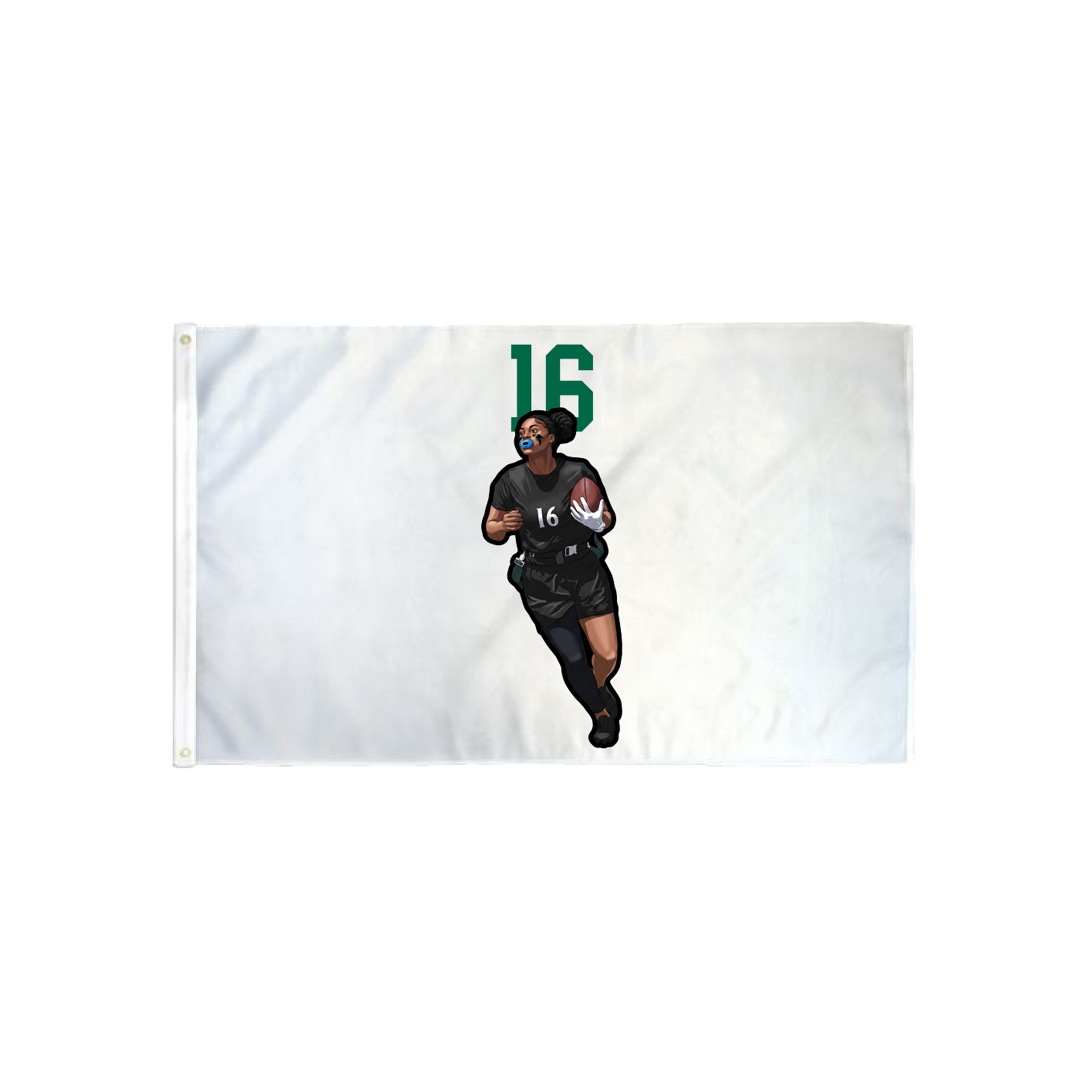 3x5 Flag — Number Top in Classic