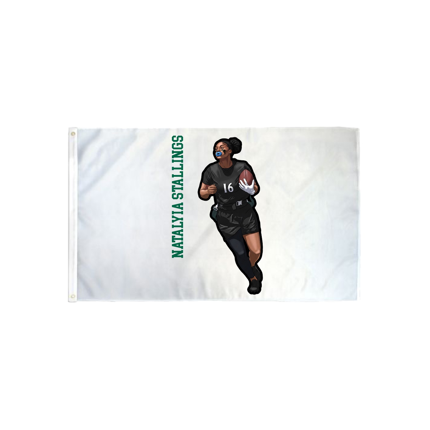 3x5 Flag — Name Vertical in Classic
