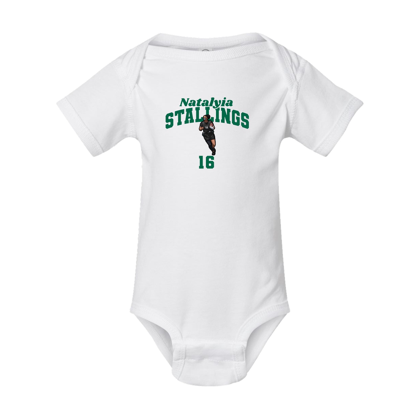 Baby Onesie — Signature Arch in White