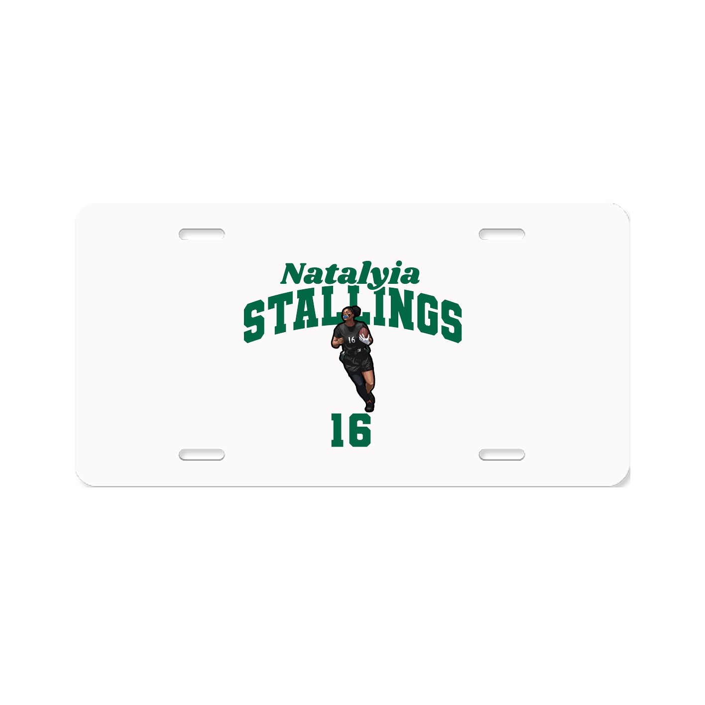 License Plate — Signature Arch in Classic