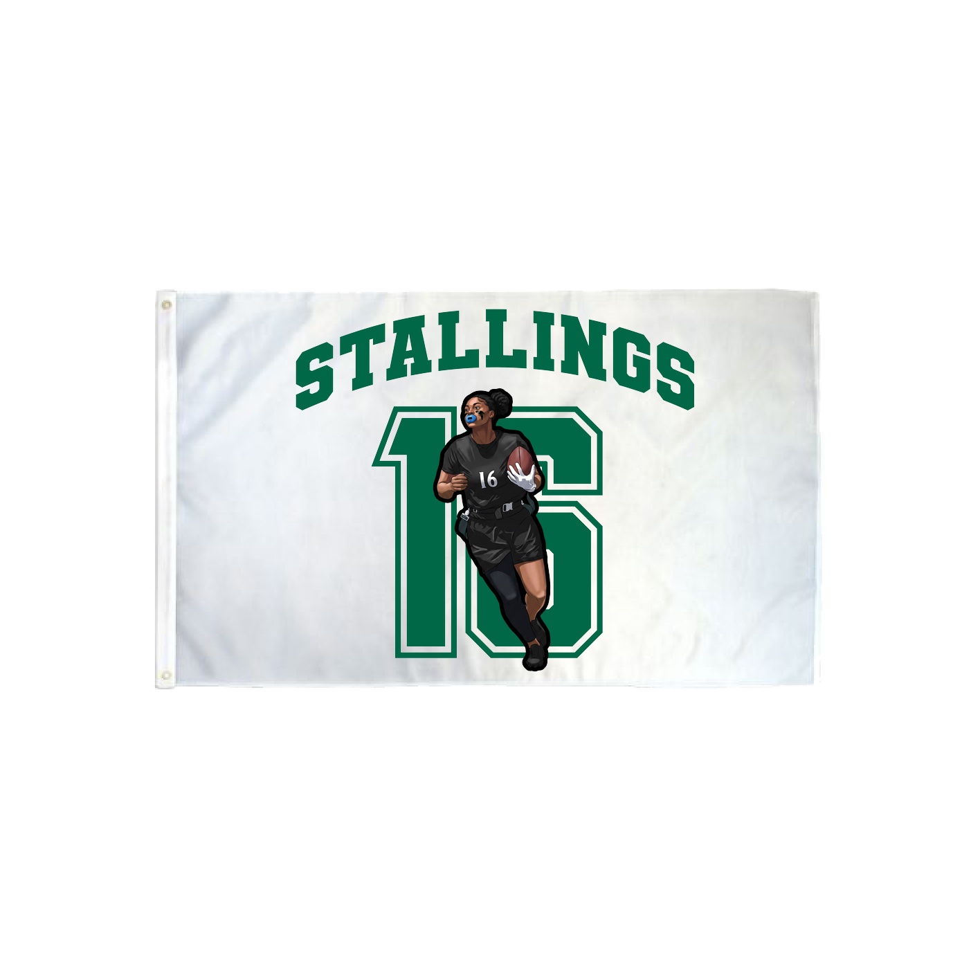3x5 Flag — Number in Classic