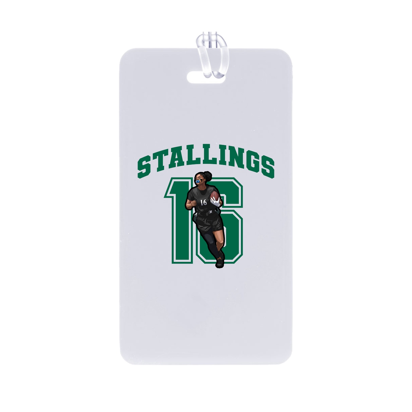 Bag Tag — Number in Classic