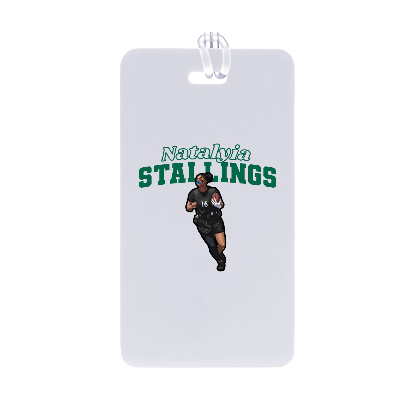 Bag Tag — Name Arch in Classic