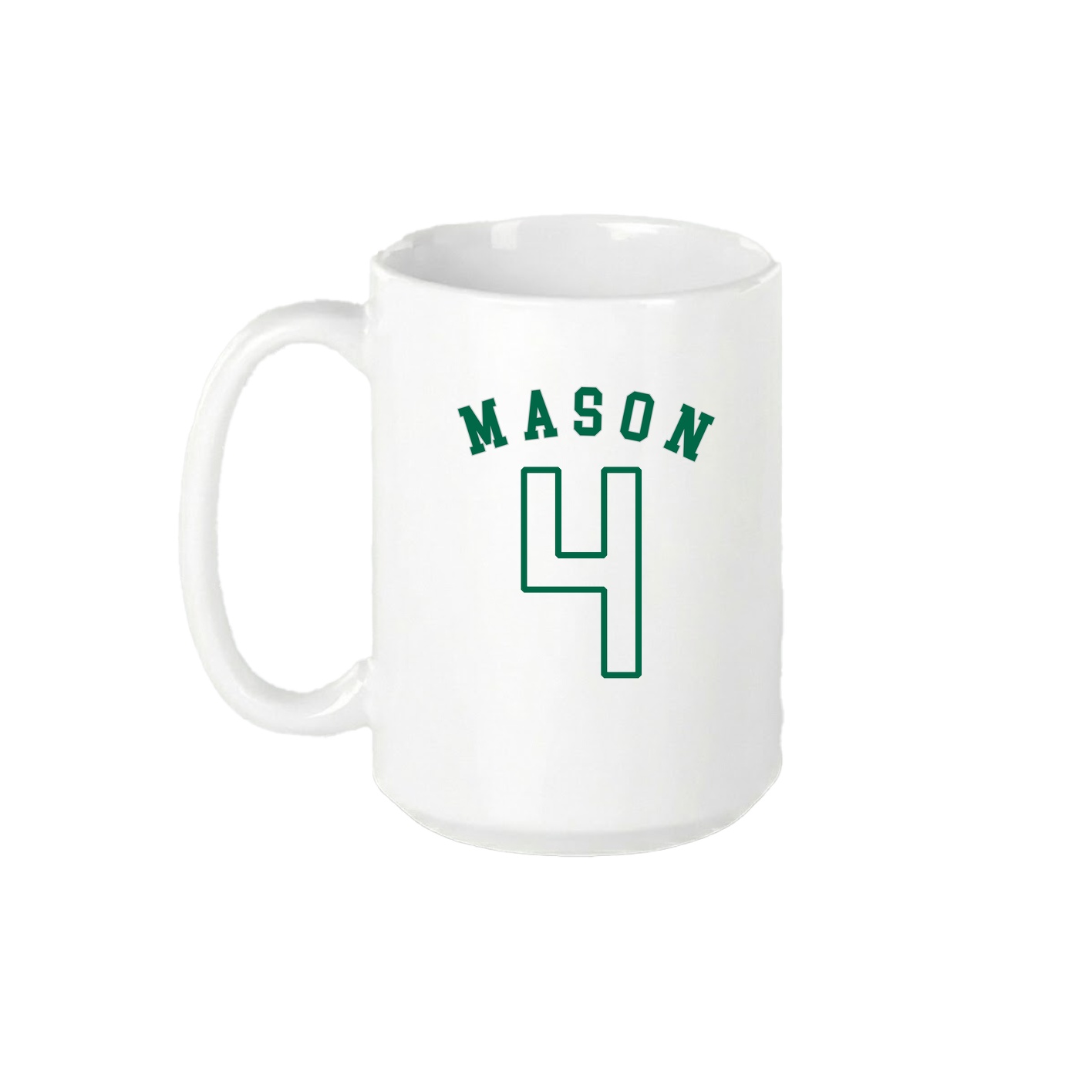 15oz Coffee Mug — Shirsey Arch in White