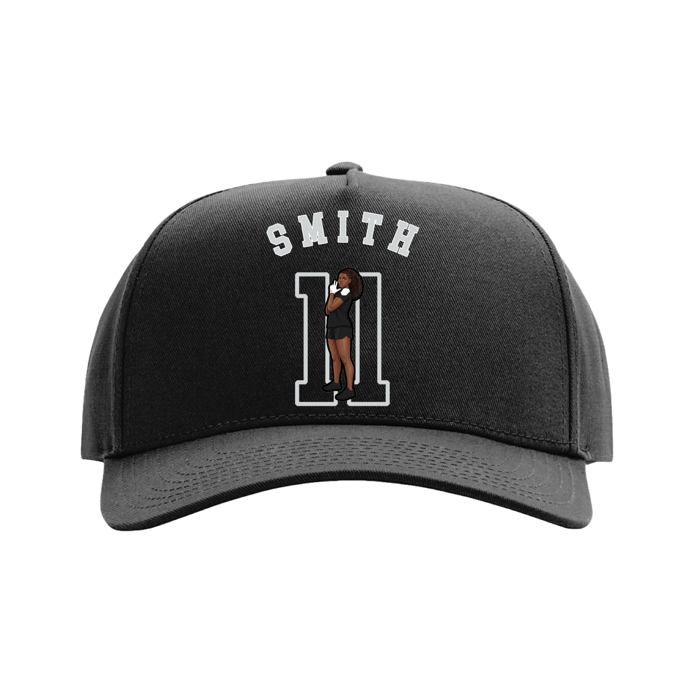Full Fabric Five-Panel Champ Cap