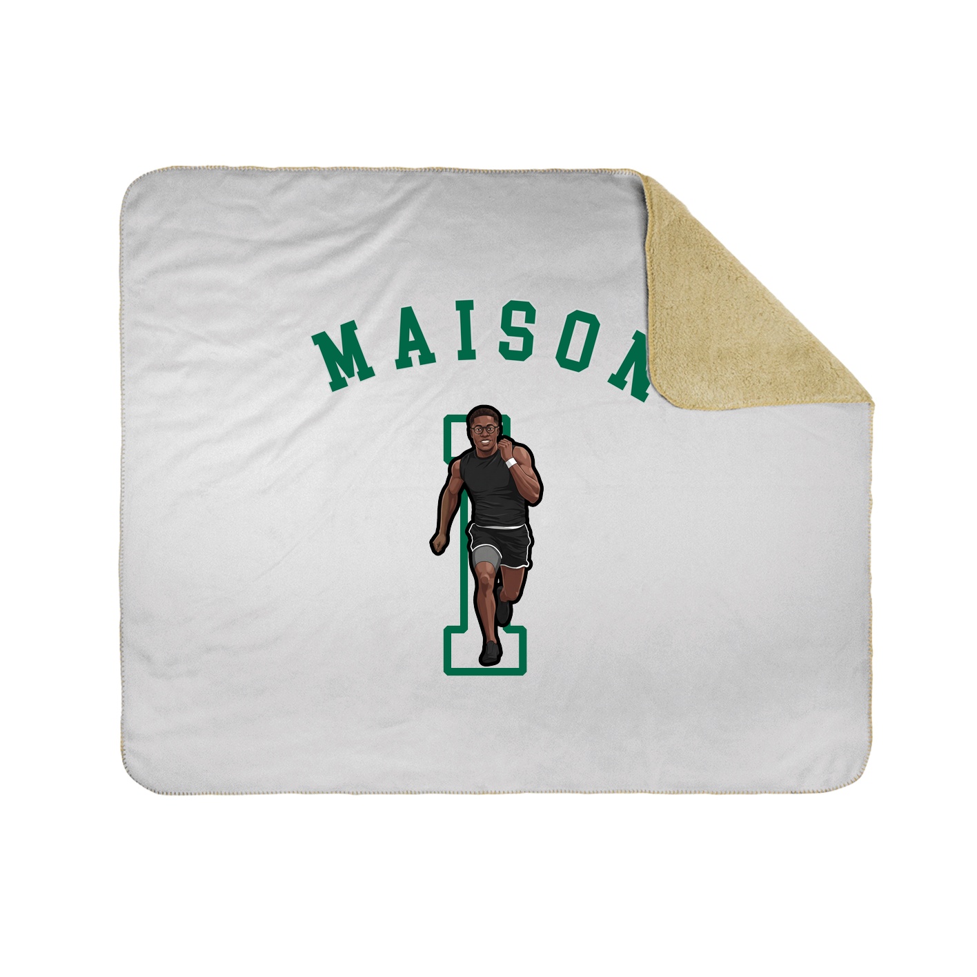Throw Blanket — Shirsey Arch in White