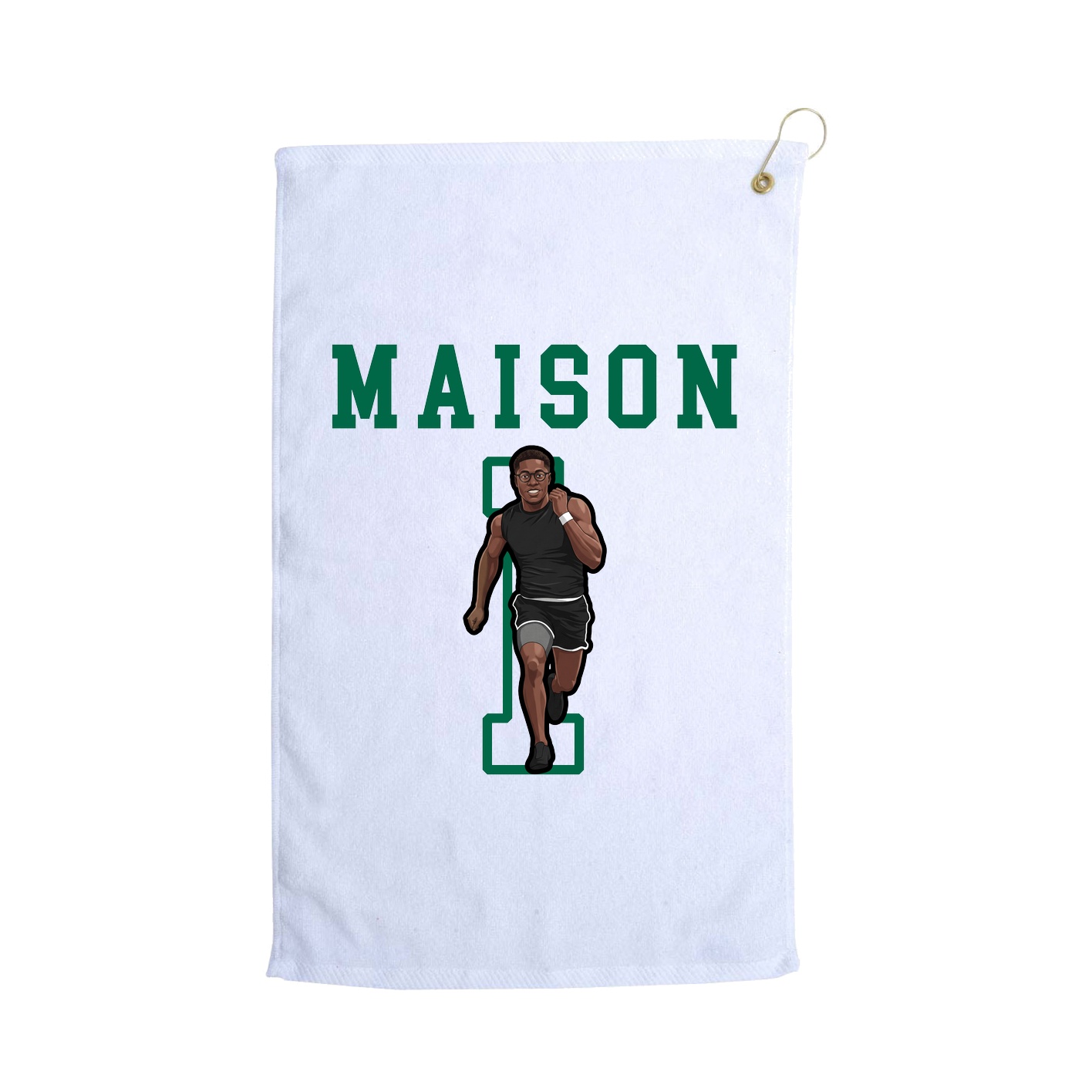 Golf Towel — Shirsey in White
