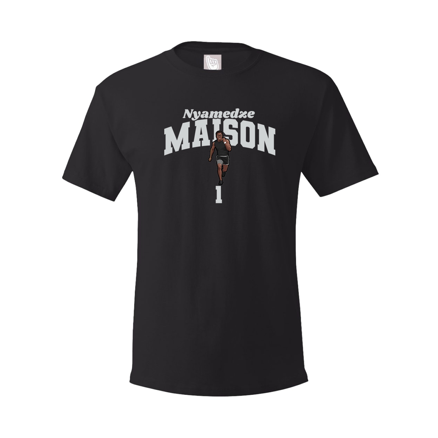 Tee — Signature Arch in Black