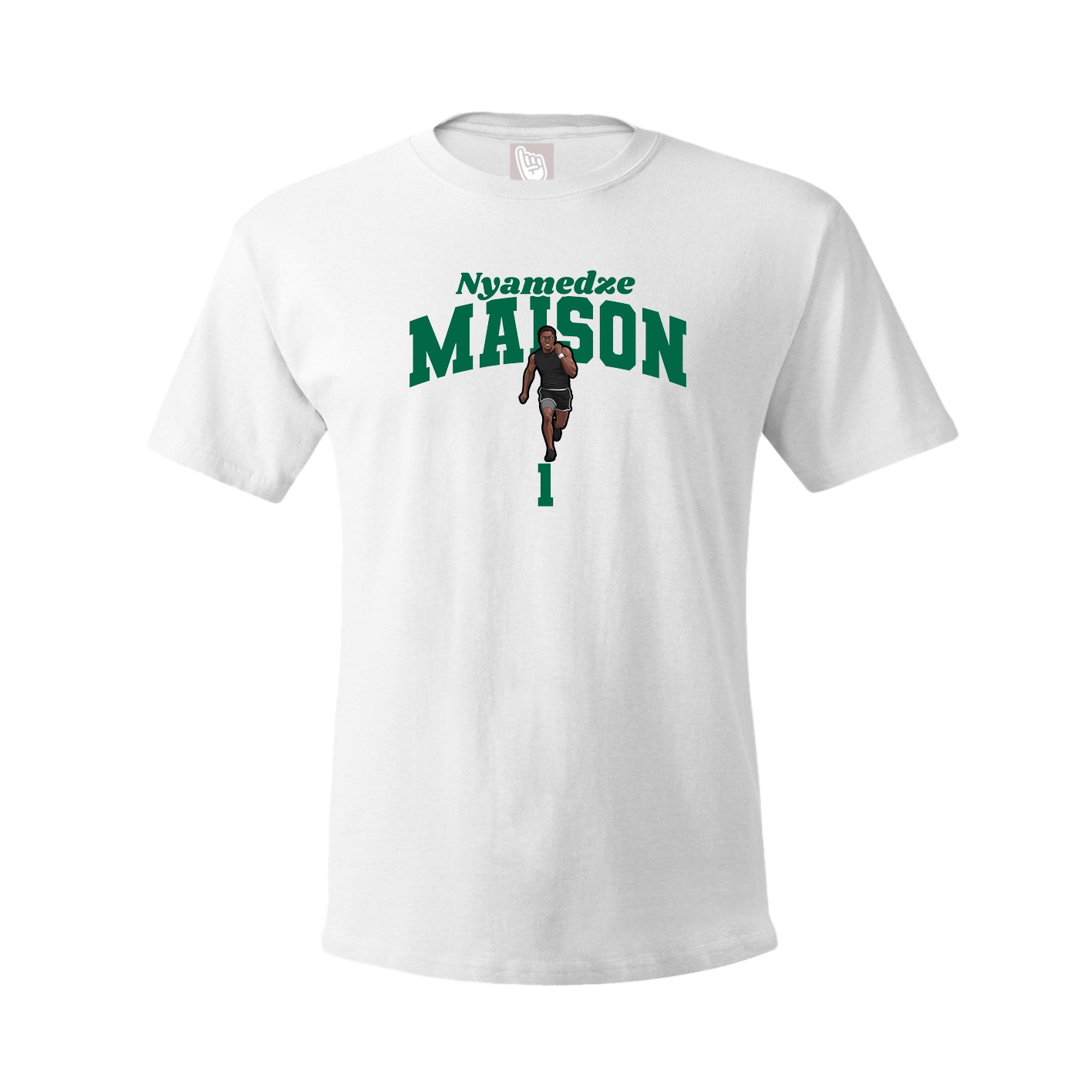 Youth Tee — Signature Arch in White