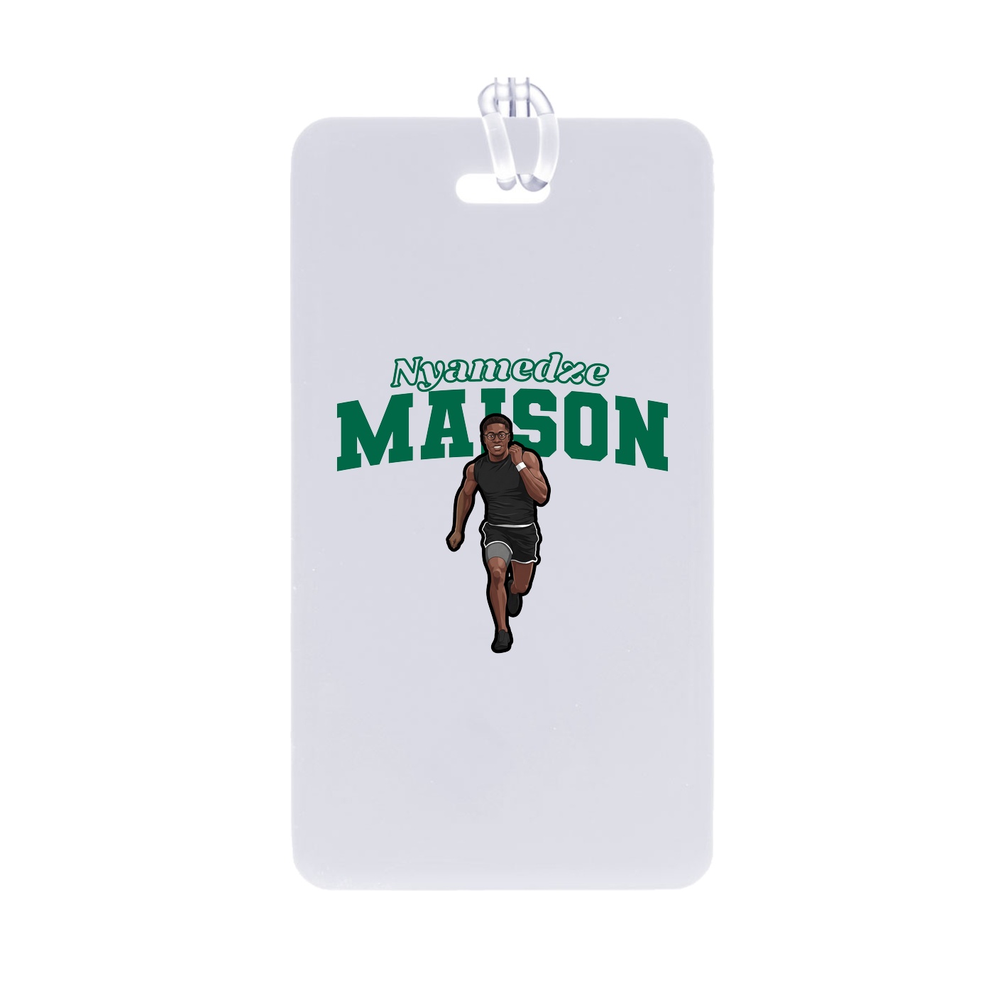 Bag Tag — Name Arch in Classic