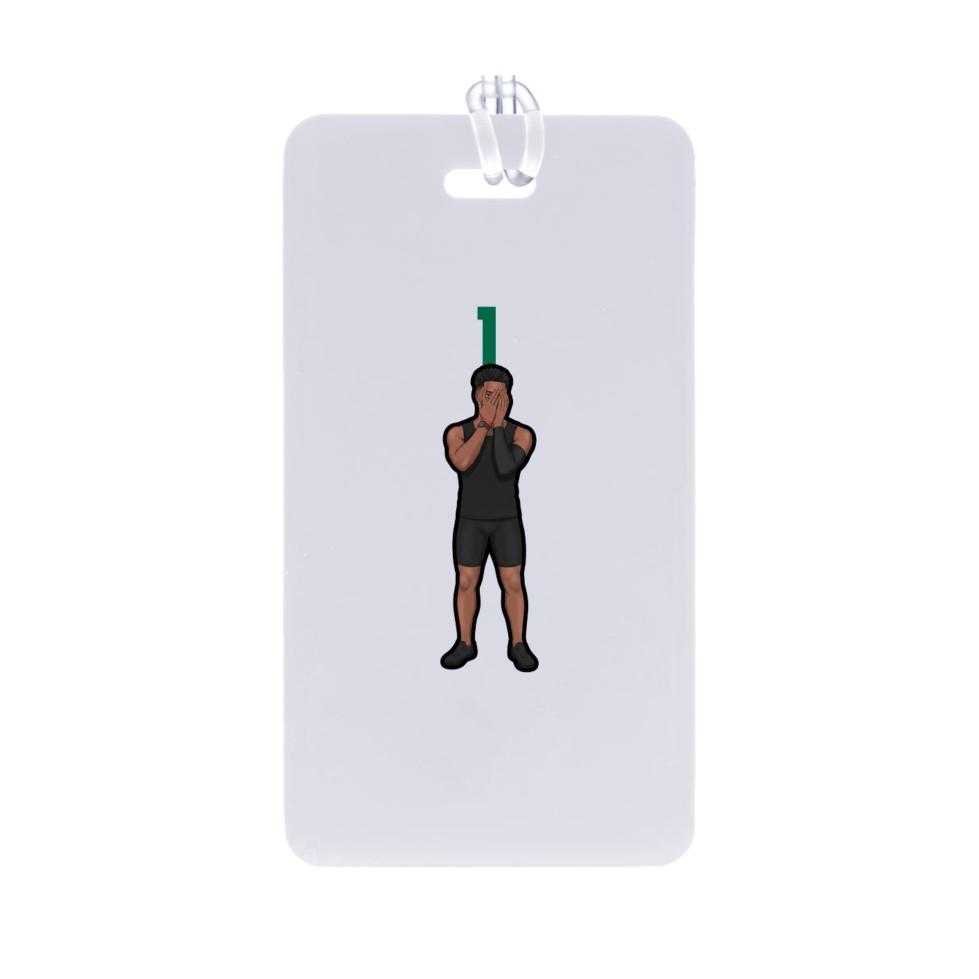 Bag Tag — Number Top in Classic
