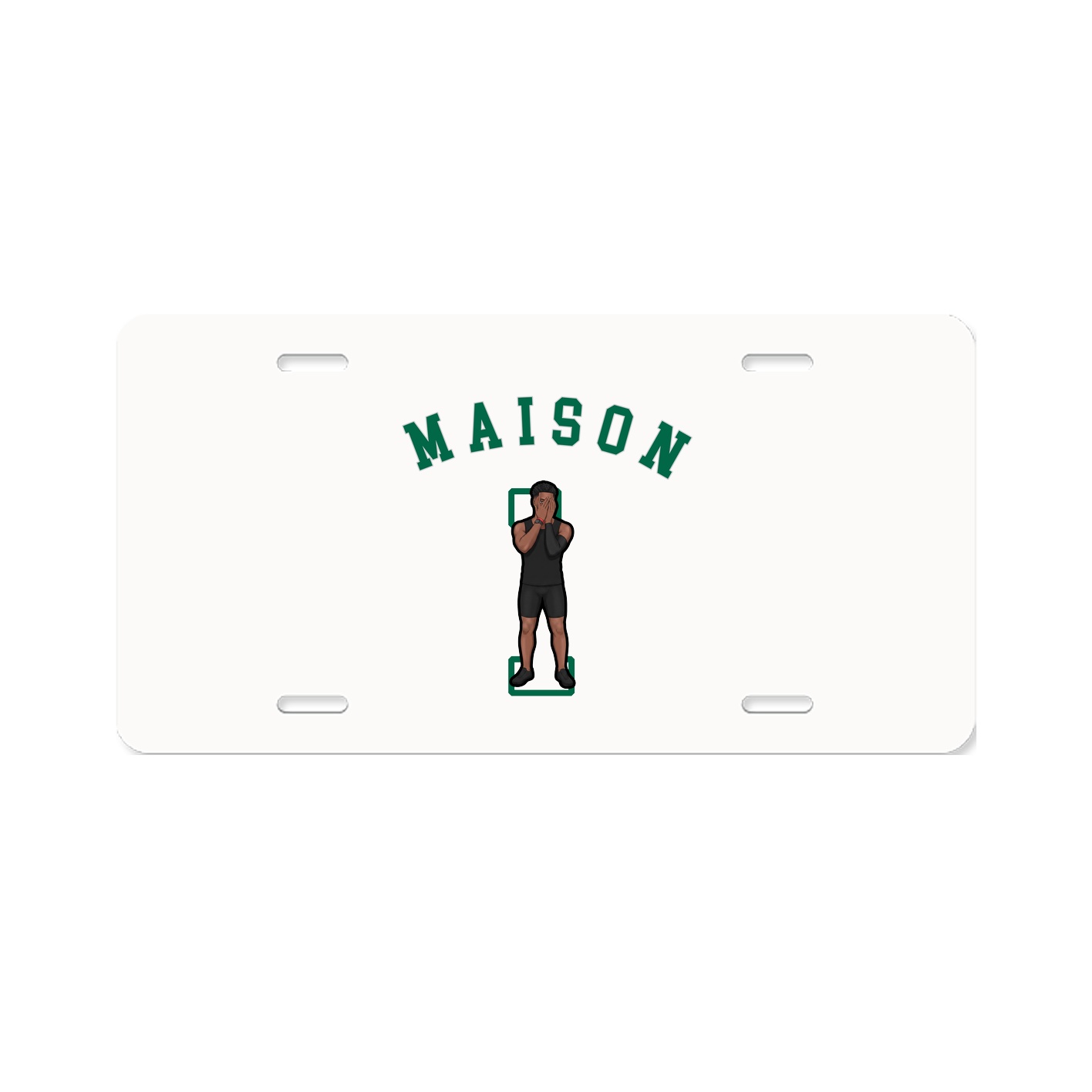 License Plate — Shirsey Arch in Classic