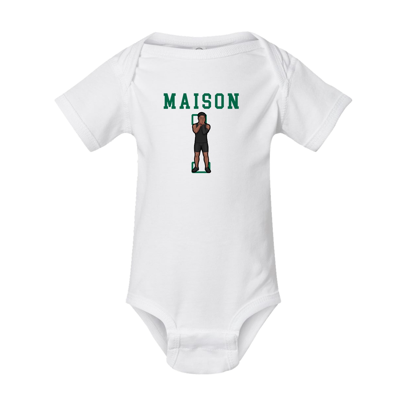 Baby Onesie — Shirsey in White