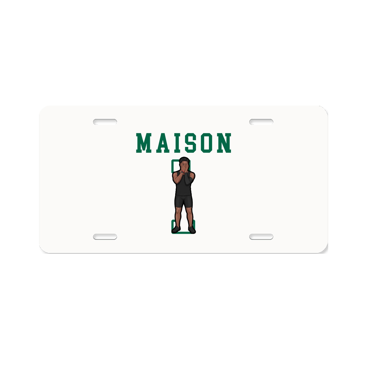 License Plate — Shirsey in Classic