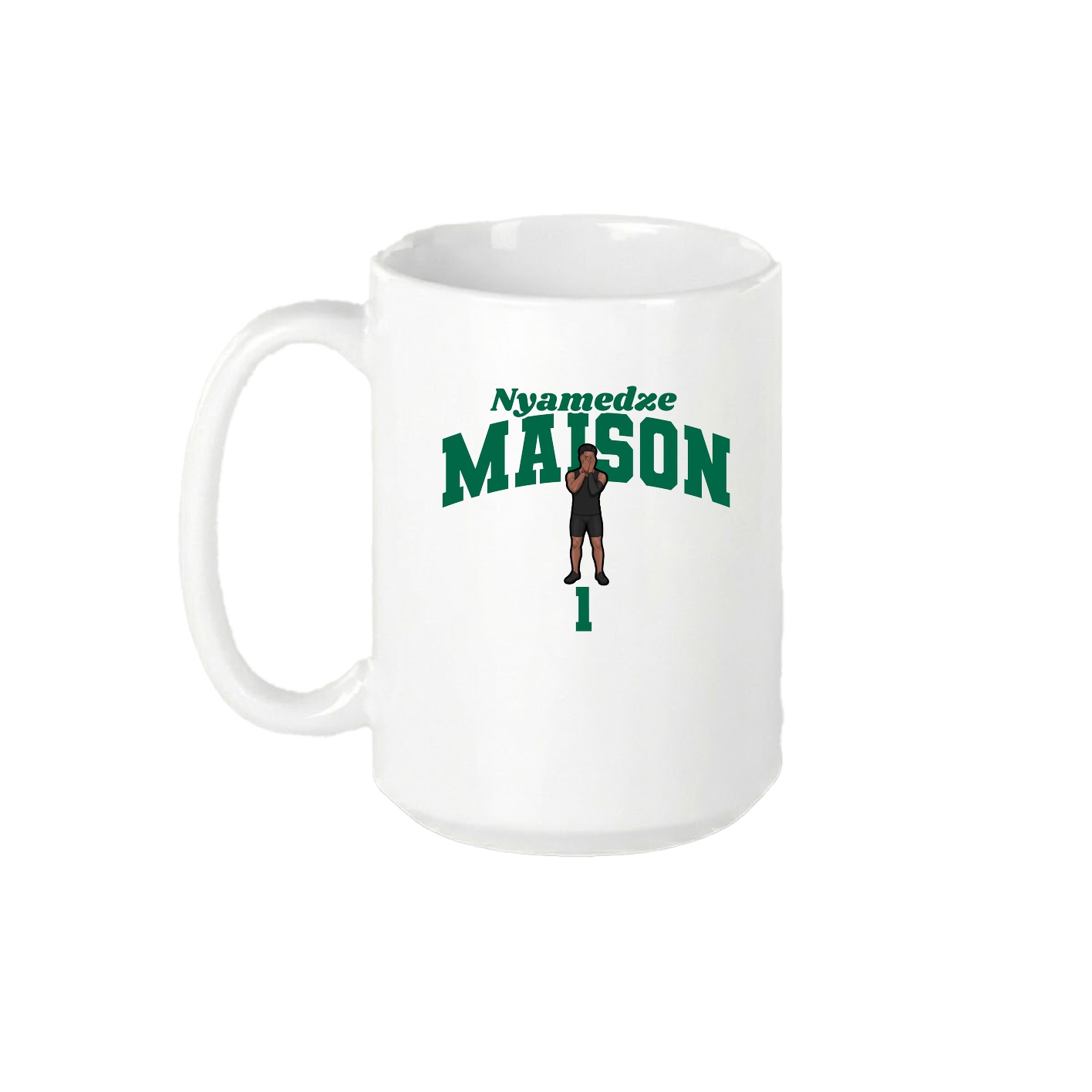15oz Coffee Mug — Signature Arch in White