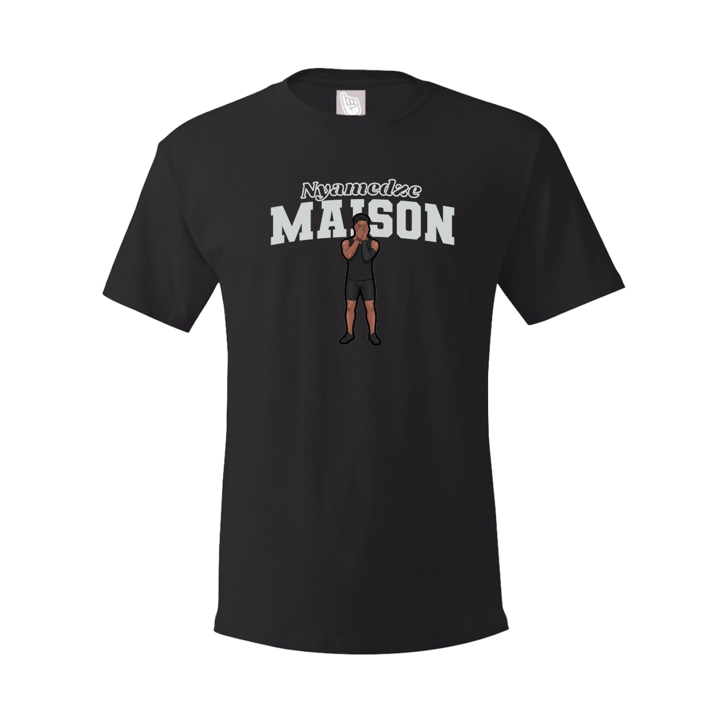 Youth Tee — Name Arch in Black