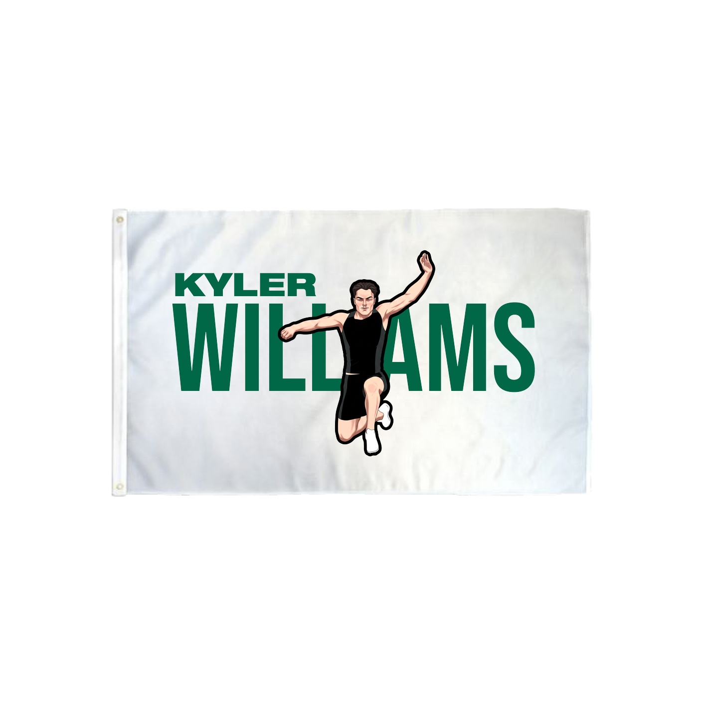 3x5 Flag — Player Name in Classic