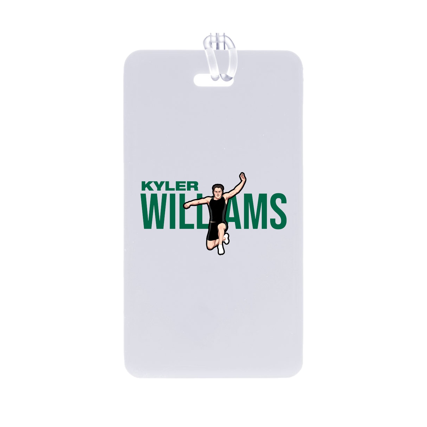 Bag Tag — Player Name in Classic