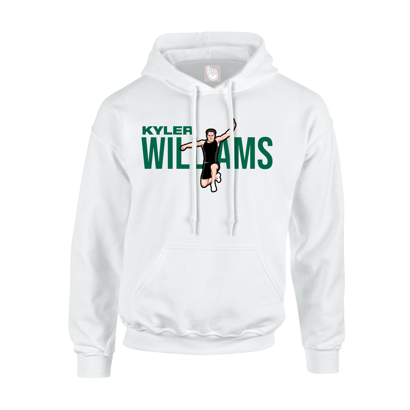 Hoodie — Player Name in White