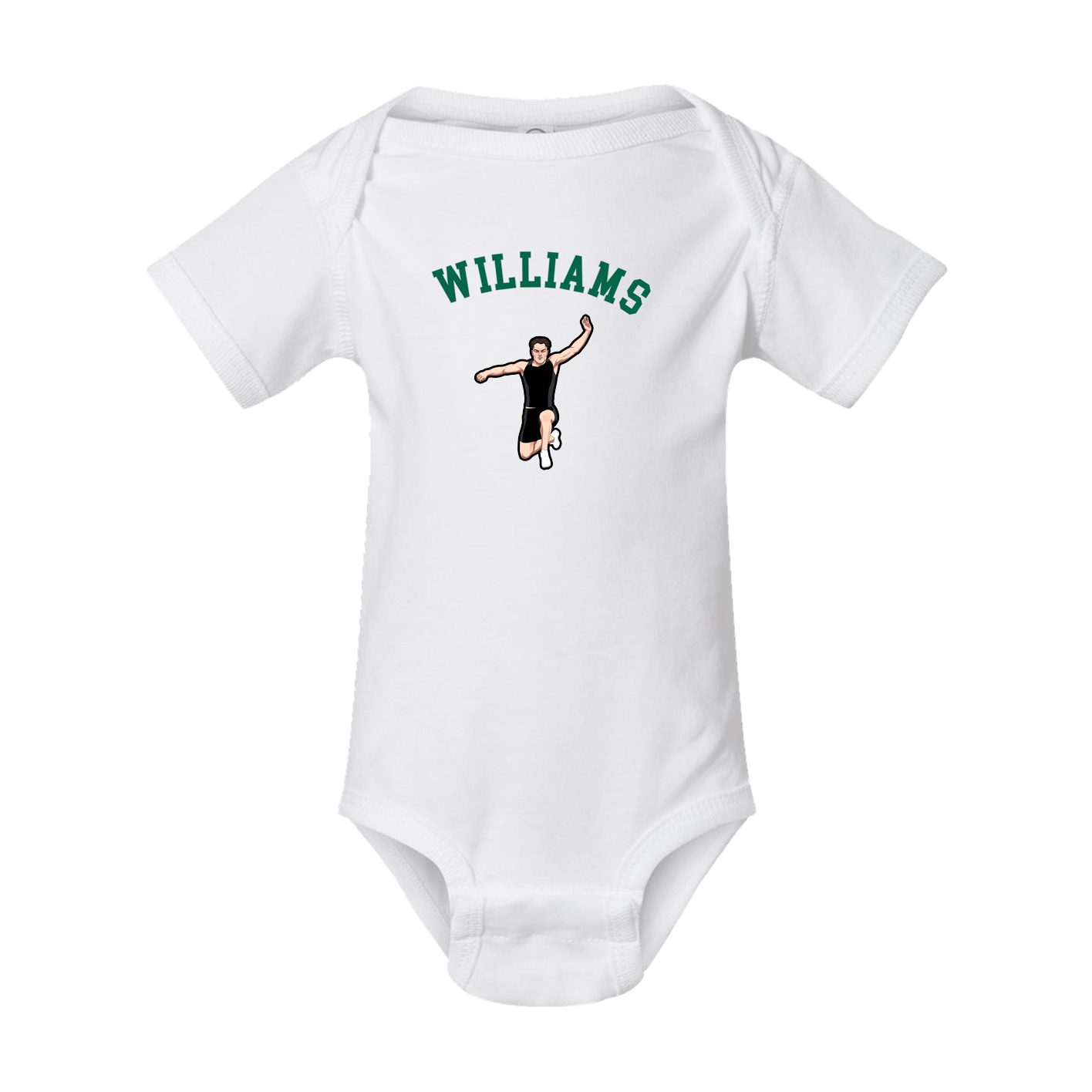 Baby Onesie — Shirsey Arch in White