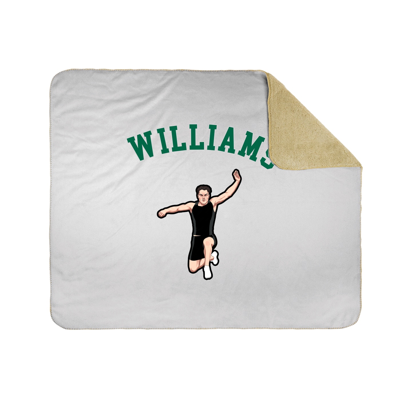 Throw Blanket — Shirsey Arch in White