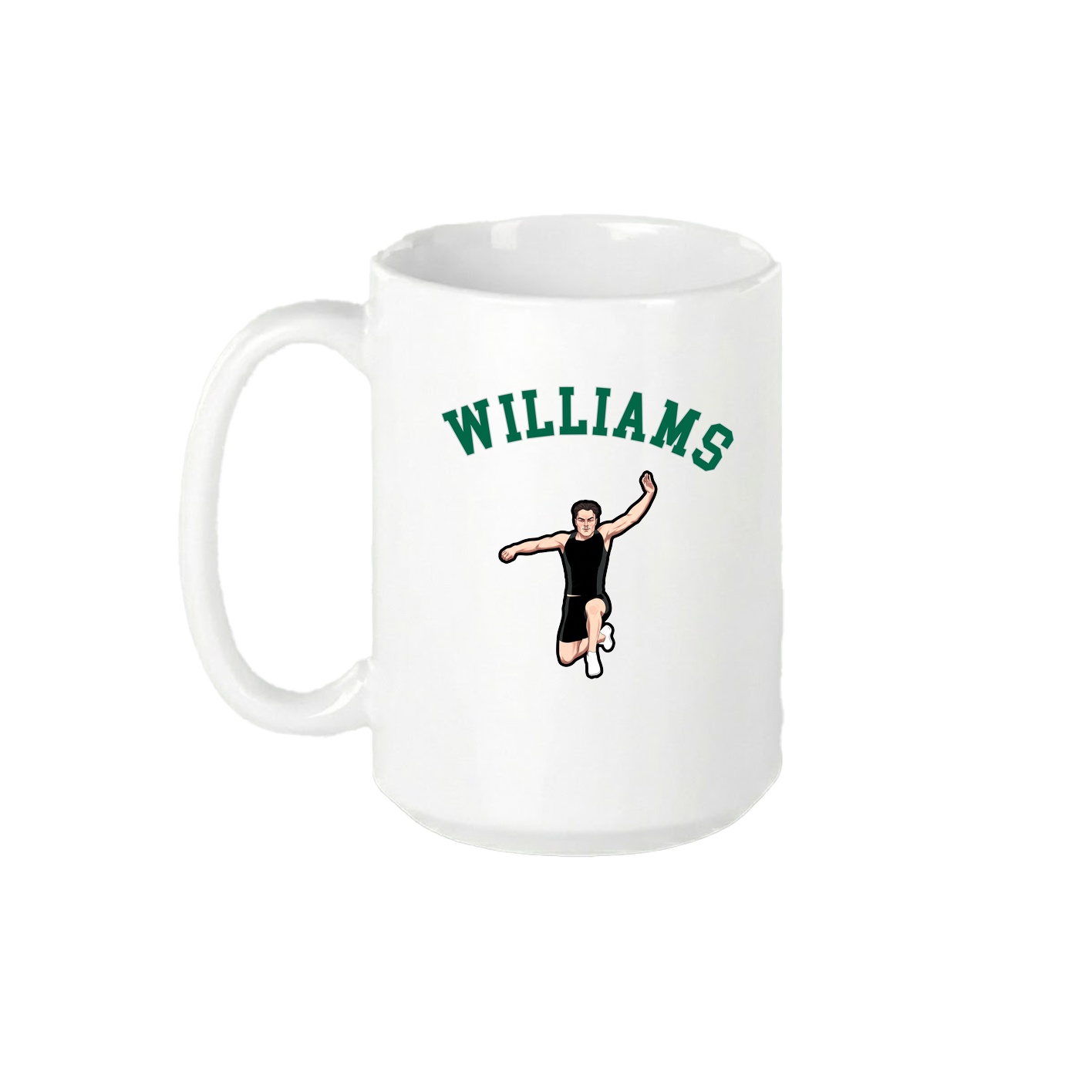 15oz Coffee Mug — Shirsey Arch in White