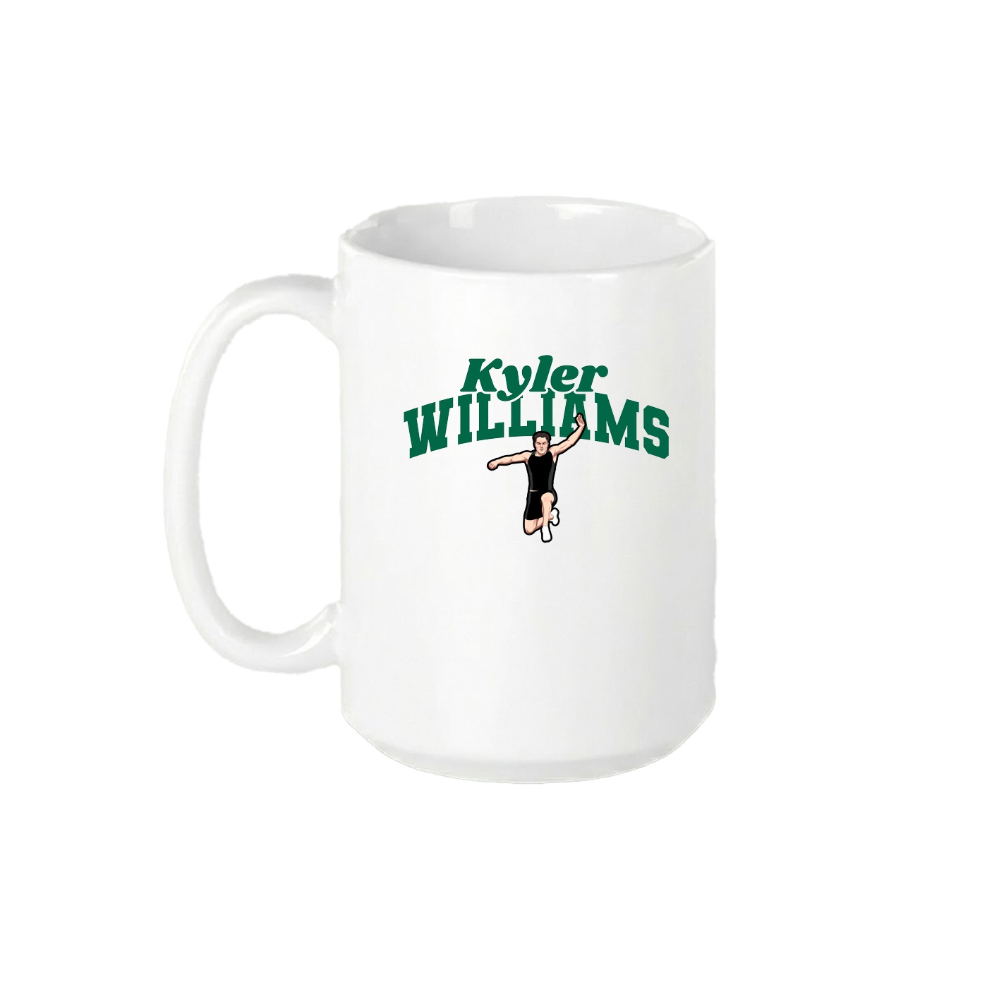 15oz Coffee Mug — Signature Arch in White