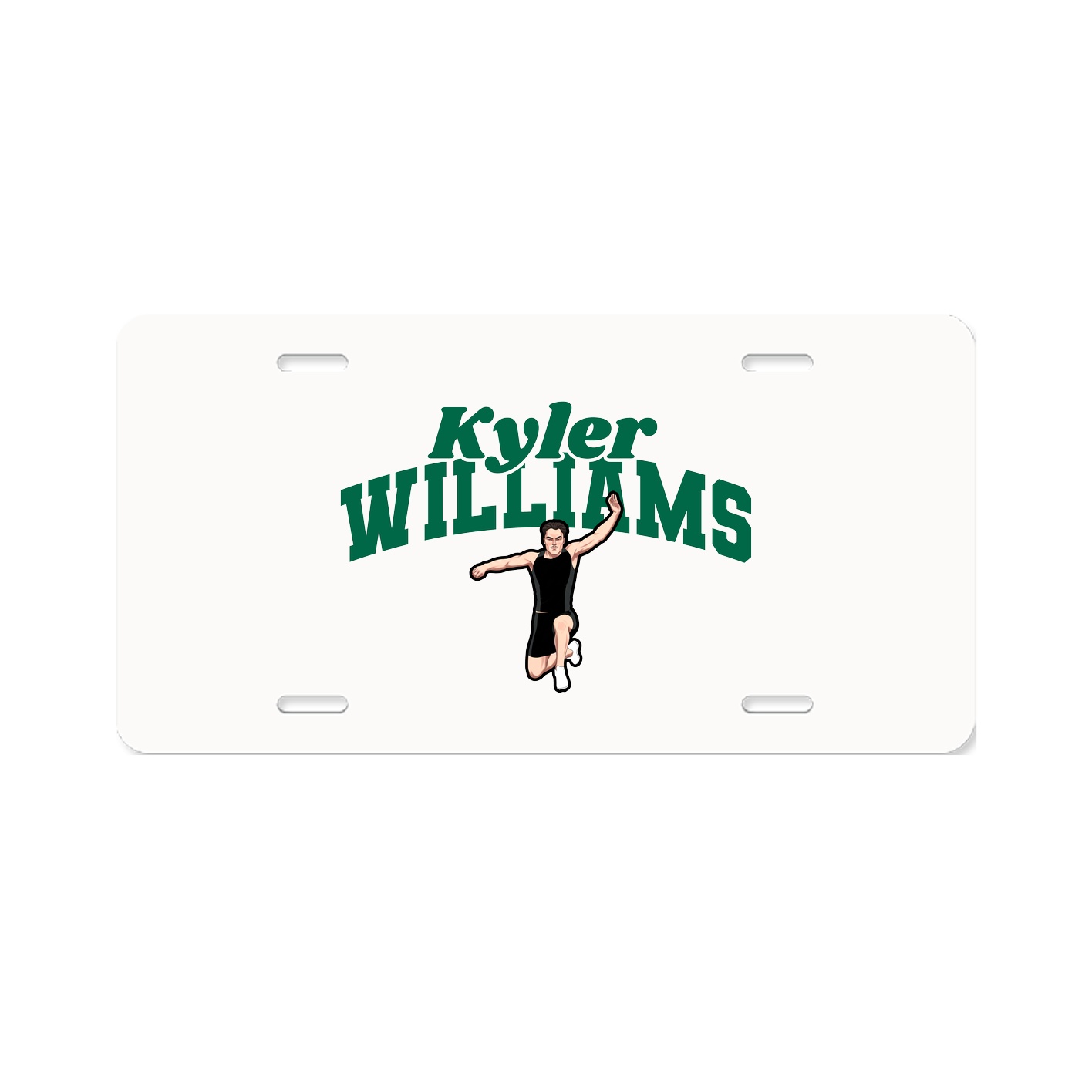 License Plate — Signature Arch in Classic