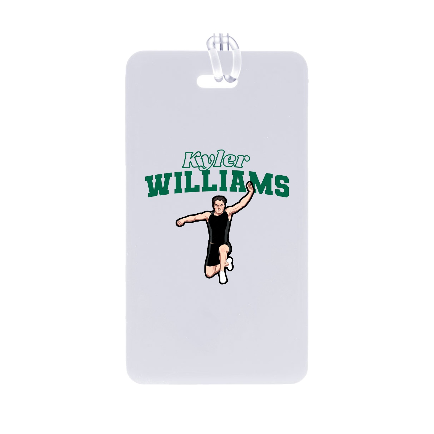 Bag Tag — Name Arch in Classic