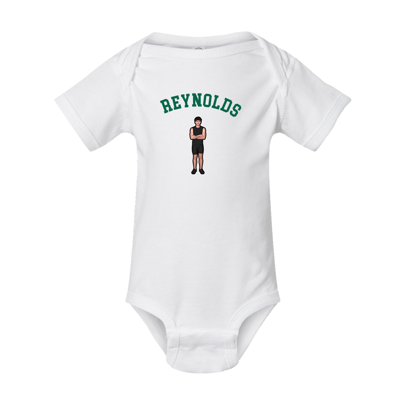 Baby Onesie — Shirsey Arch in White