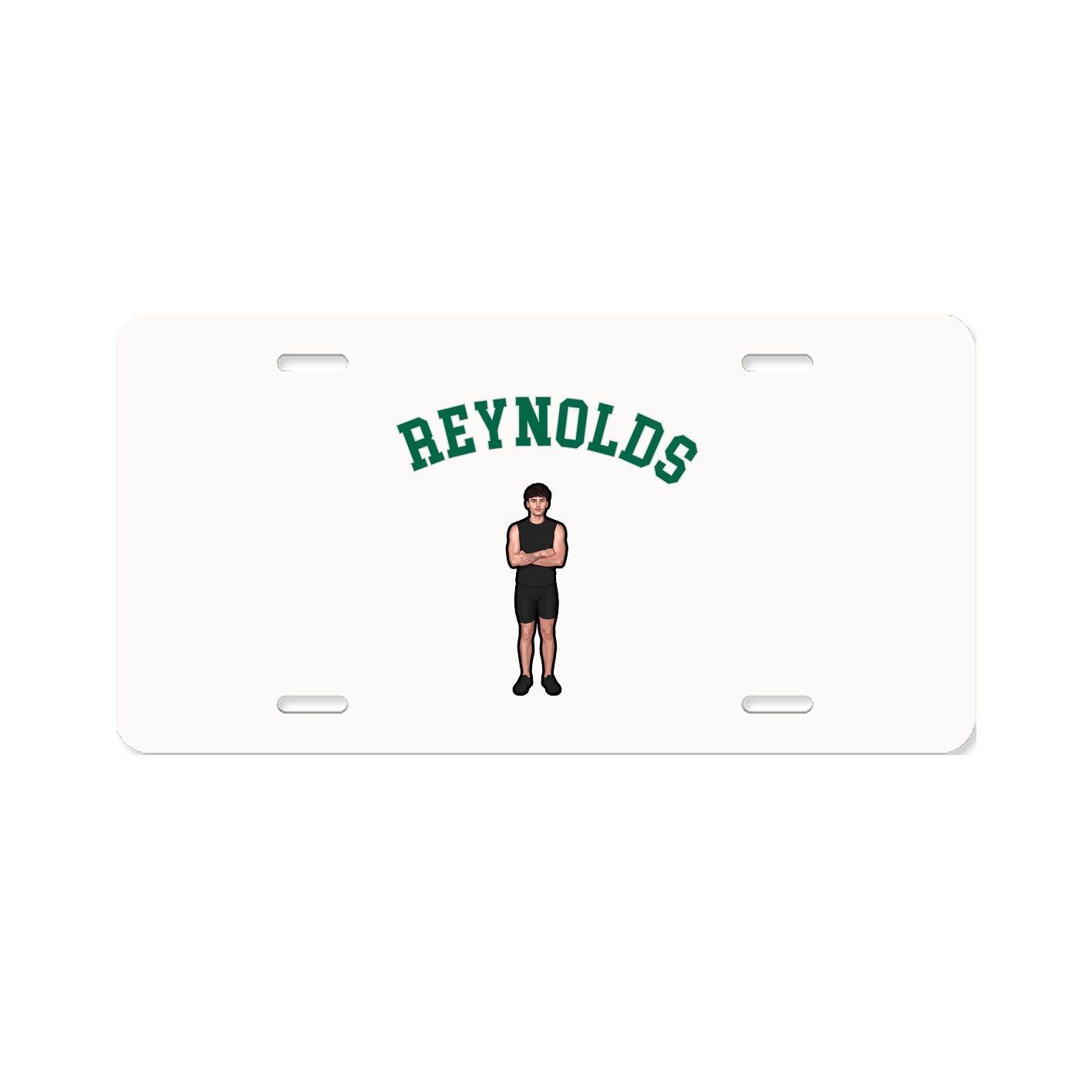 License Plate — Shirsey Arch in Classic