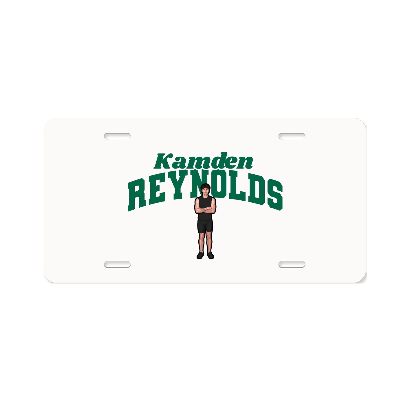 License Plate — Signature Arch in Classic
