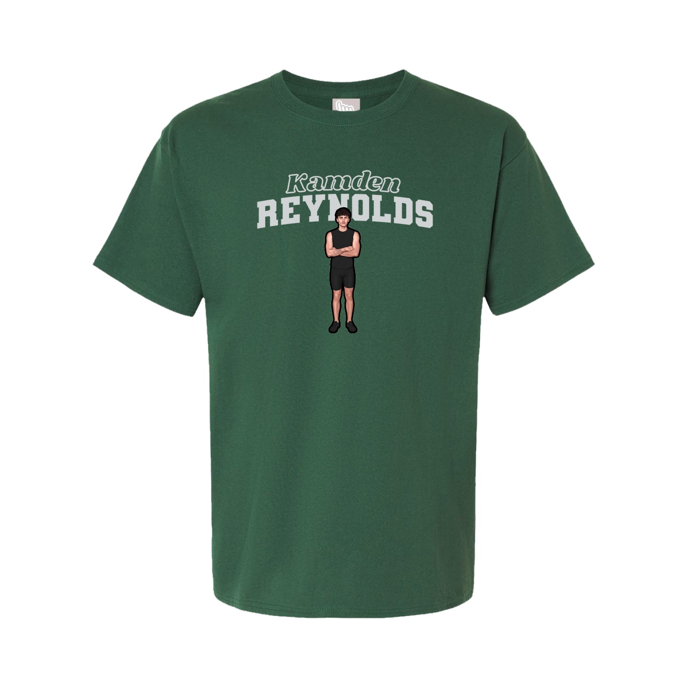 Tee — Name Arch in Green