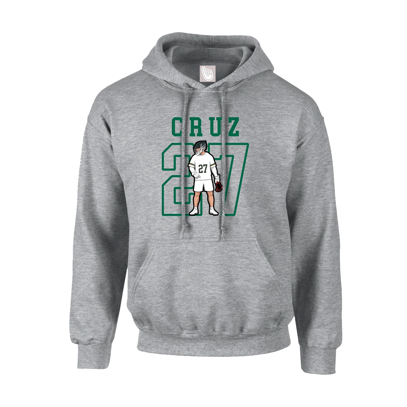 Youth Hoodie — Shirsey in Grey